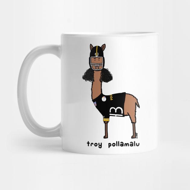 troy pollamalu by paintbydumbers